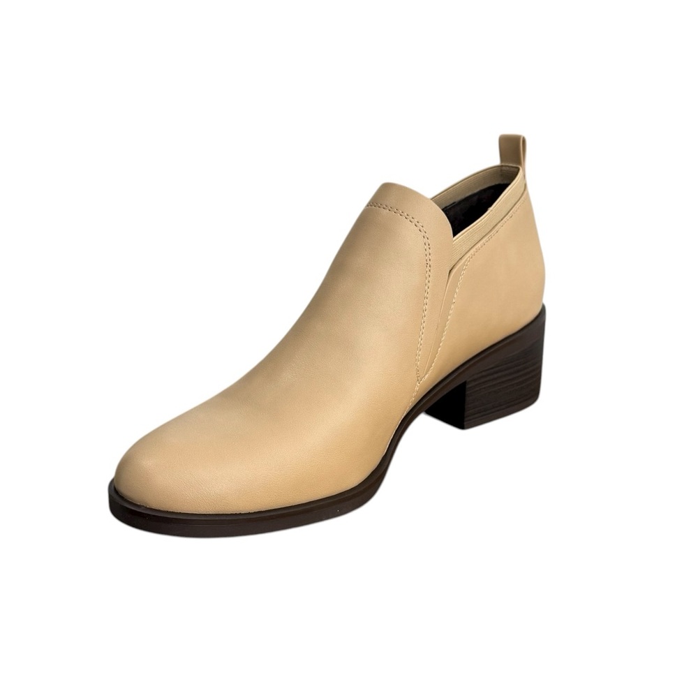 WHITE MOUNTAIN Culvert Slip-On Bootie Women Size 11 Sand Smooth Shoes NIB